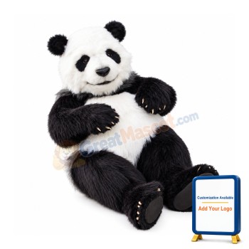 Lovely Realistic Panda Mascot Costume