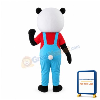 Fierce Panda Mascot Costume
