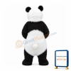 Realistic Wild Panda Mascot Costume