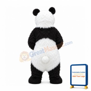 Realistic Wild Panda Mascot Costume