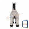 Friendly Two Person Donkey Mascot Costume