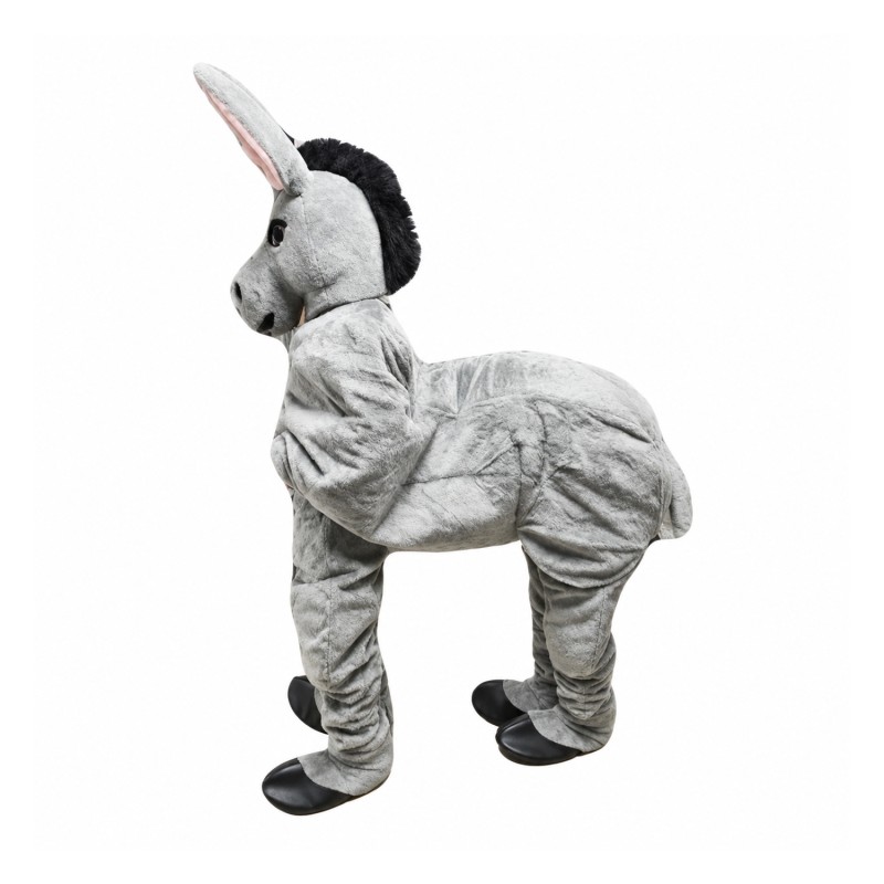 Friendly Two Person Donkey Mascot Costume