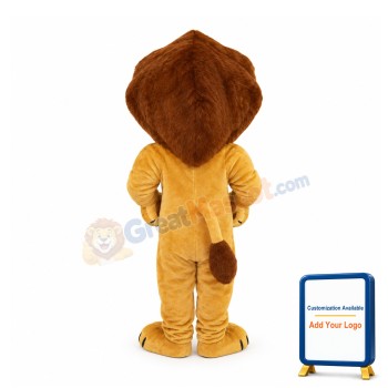 Alex the Lion Mascot Costume