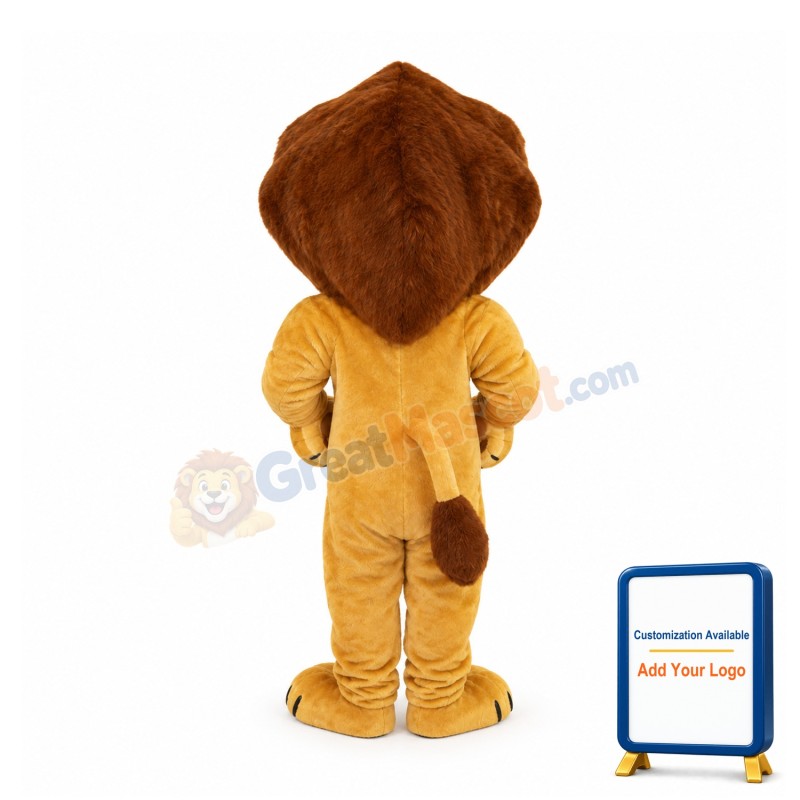 Alex the Lion Mascot Costume