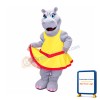 Beautiful Lightweight Hippo Mascot Costume