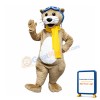 Happy Otter Mascot Costume