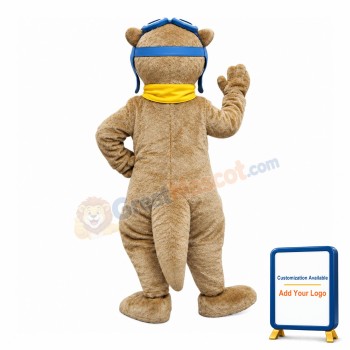 Happy Otter Mascot Costume