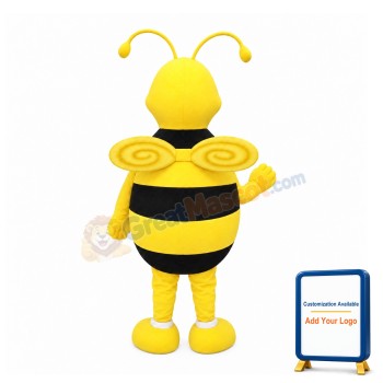 Cute Female Bee Mascot Costume
