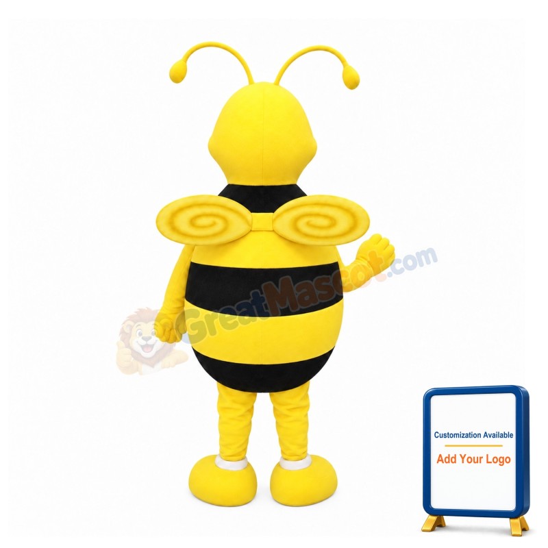 Cute Female Bee Mascot Costume