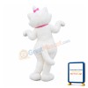 White Cat Mascot Costume