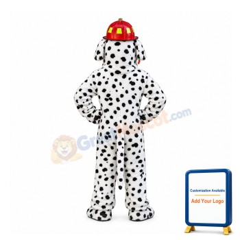Dalmatian Fire Dog Mascot Costume