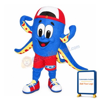 Octopus Mascot Costume