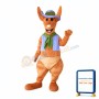 College Kangaroo Mascot Costume