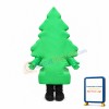 Cute Green Tree Mascot Costume
