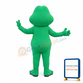 Green Frog Mascot Costume