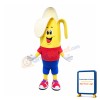 Happy Banana Boy Mascot Costume