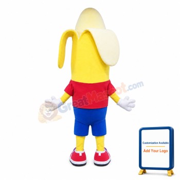Happy Banana Boy Mascot Costume
