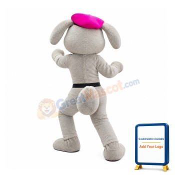 Lively Bunny Mascot Costume