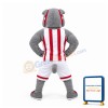 Sport Bulldog Mascot Costume