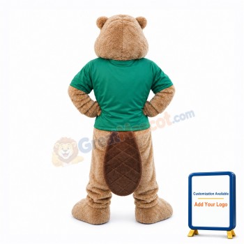 College Beaver Mascot Costume