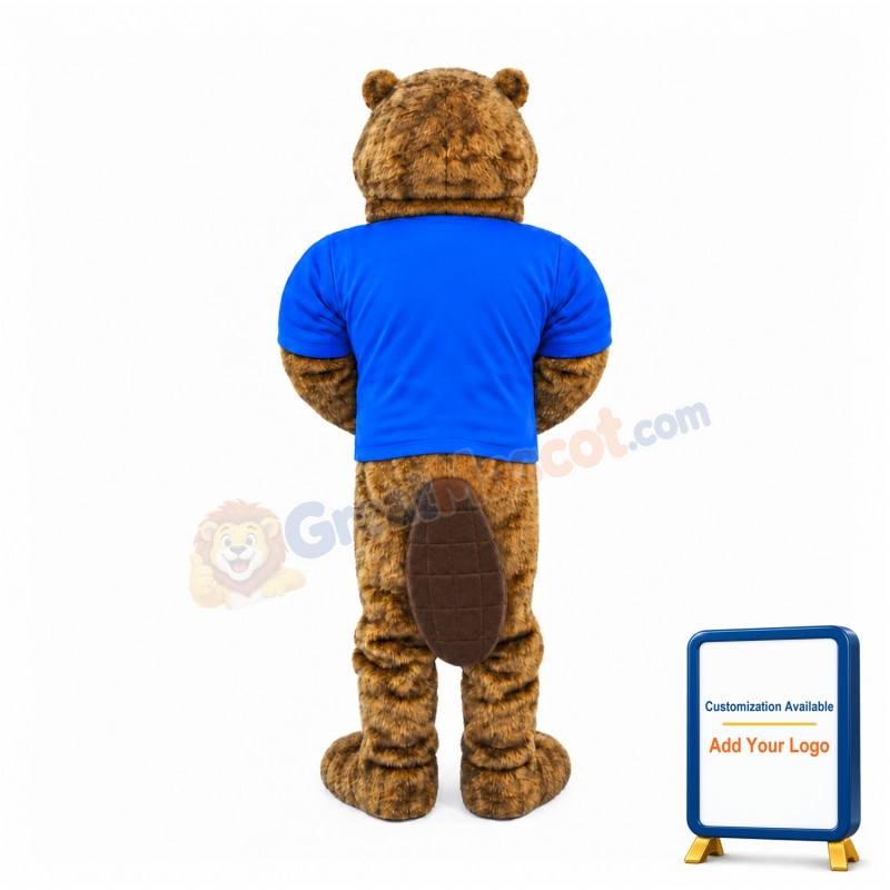 Power College Beaver Mascot Costume