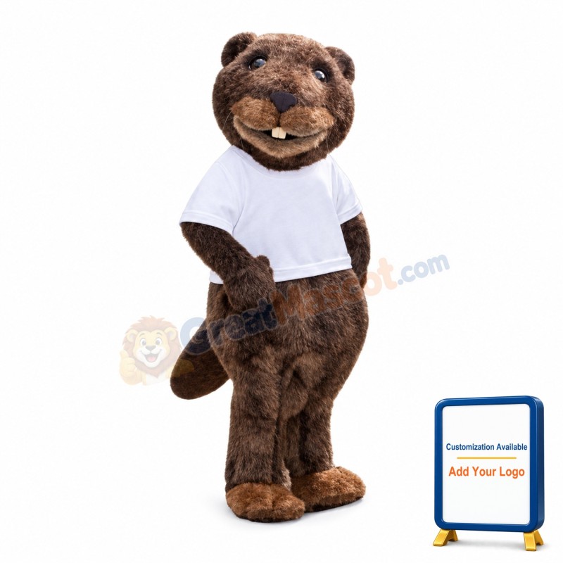 Beaver Mascot Costume