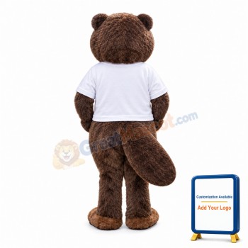 Beaver Mascot Costume