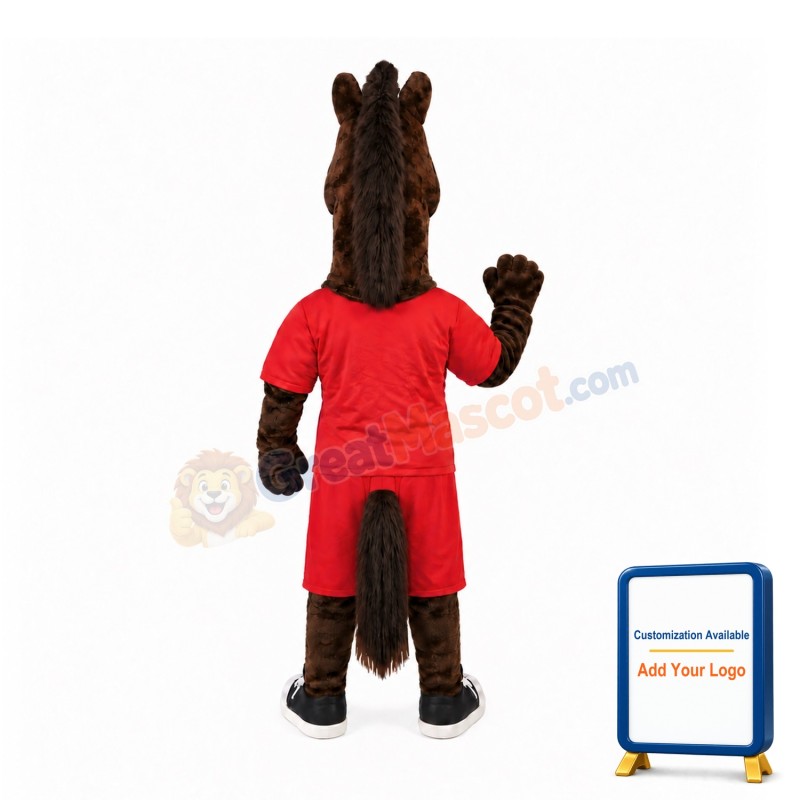 Sport Lightweight Horse Mascot Costume