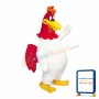White Chicken Mascot Costume