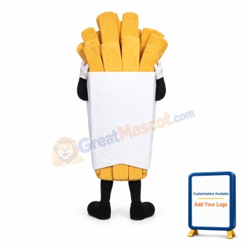 French Fries Mascot Costume