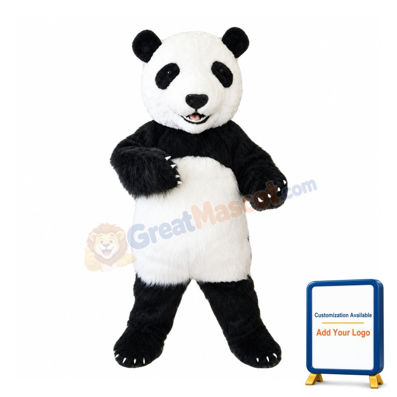 Cute Panda Mascot Costume