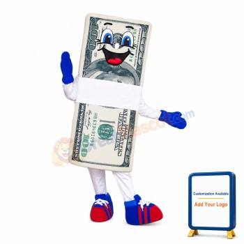 Happy Lightweight Money Mascot Costume