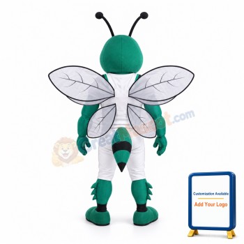 Sport Green Bee Mascot Costume