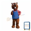 College Lightweight Beaver Mascot Costume