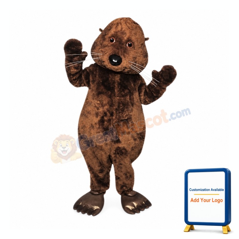 Otter Mascot Costume