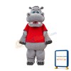 Hippo Mascot Costume