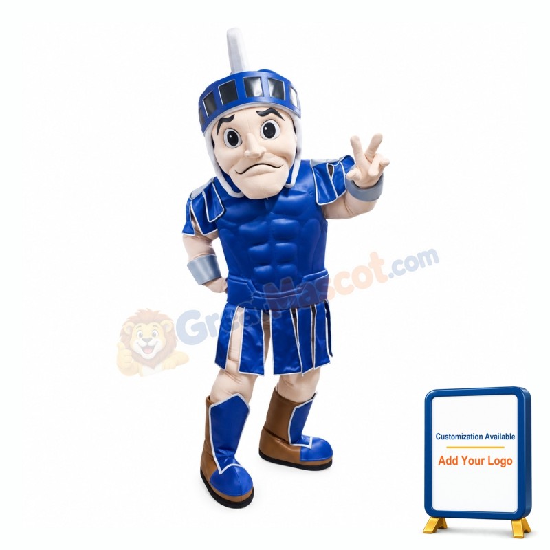 Warrior Man Boy Mascot Costume