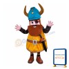Vikingo Warrior Mascot Costume