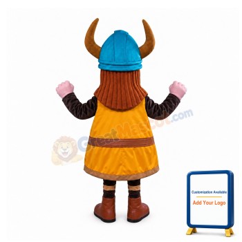 Vikingo Warrior Mascot Costume