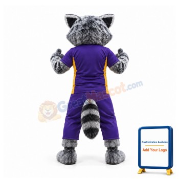 Sport Raccoon Mascot Costume