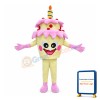Happy Lightweight Birthday Cake Mascot Costume
