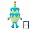Birthday Cake Mascot Costume