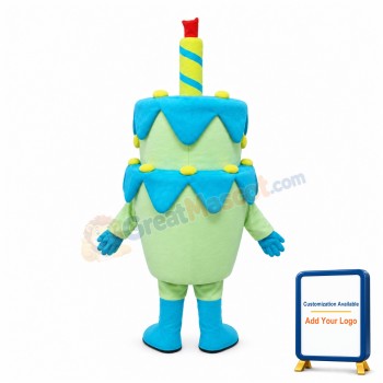 Birthday Cake Mascot Costume