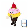 Pink Birthday Cake Mascot Costume