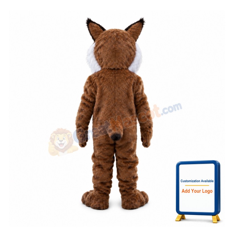 Wild Cat Bobcat Mascot Costume