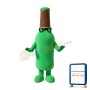 Green Bottle Mascot Costume