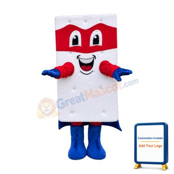 Mattress Man Mascot Costume