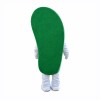 Green Slipper Mascot Costume