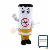 No smoking Cigarette Mascot Costume