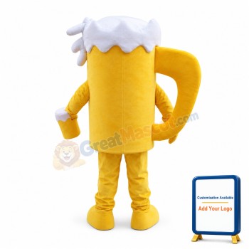Beer Cup Mascot Costume